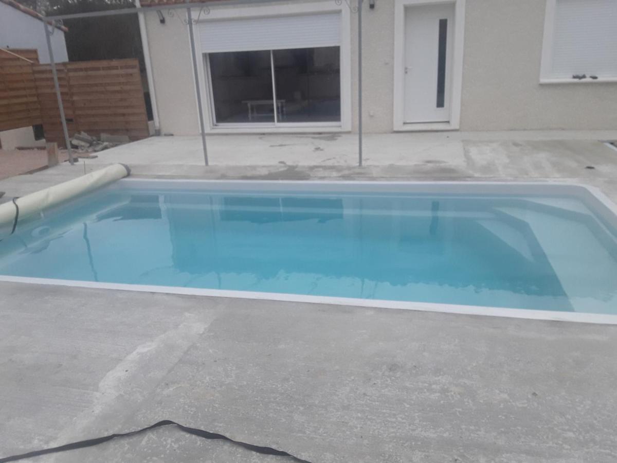 Maison Individuelle Neuve Avec Piscine Limoux Exterior foto
